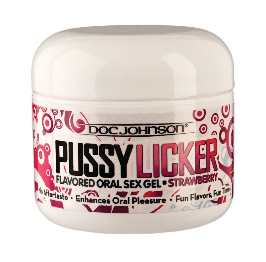 Pussy Licker Oral Sex Gel-Strawberry 2oz (Jar)